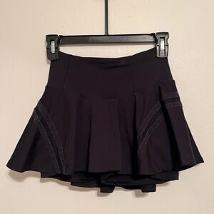Free People Black Skater Skirt